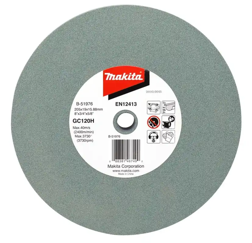 Makita Accessoires B-51976 Meule Alu/non ferreux 205 x 19 x 15,88mm GC120H