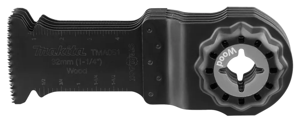 Makita Accessoires B-64858-5 TMA051 Lame de scie plongeante 32 x 50 mm Bois Par 5 pièces