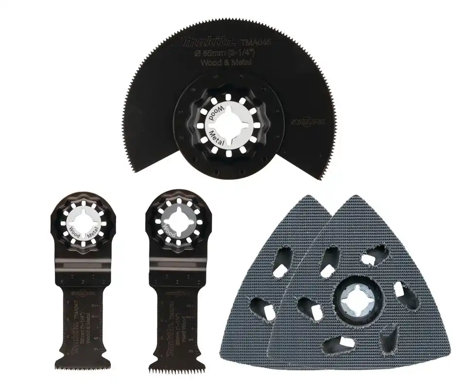 Makita Accessoires B-67511 Kit de menuisier multi-outils starlock 5 pièces