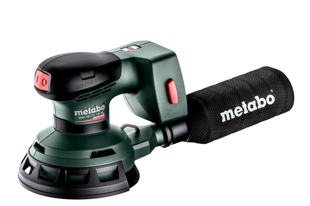 Metabo 600146850 SXA 18 LTX 125 BL ponceuse excentrique sans fil 18V hors batteries et chargeur