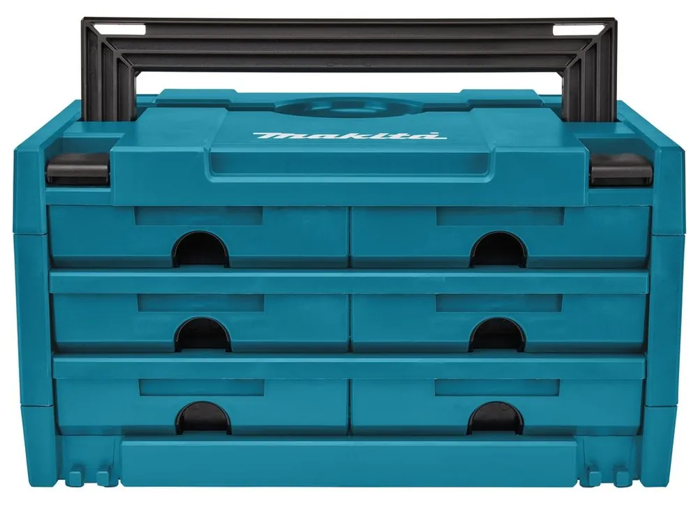 Makita Accessoires P-84333 Coffret de transport MAKSTOR nr.3-6 6 tiroirs moyens