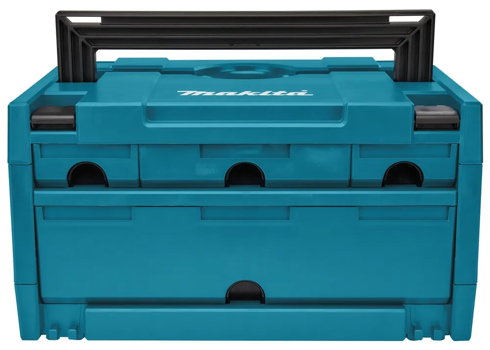 Makita Accessoires P-84311 Coffret de transport MAKSTOR nr.3-4 4 tiroirs (1 grand / 2 petits / 1 moyen)