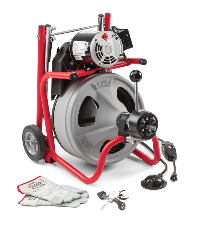 Ridgid 28103 K-400 AF avec C-45 IW drum plunger set
