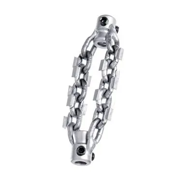 Ridgid Accessoires 64288 FlexShaft Batteur à chaîne pour tuyau de 2" (50 mm), 2 chaînes, pointe en carbure