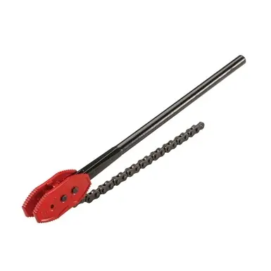 Ridgid 92670 Pince à chaîne à double extrémité, Douilleacité de tuyaux de 3/4 à 4 pouces