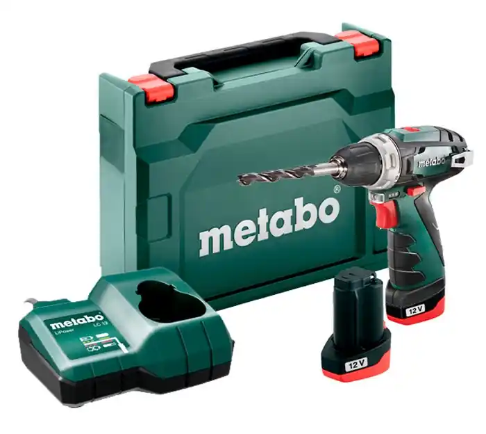 Metabo 600984500 Perceuse-visseuse sans fil PowerMaxx BS Basic 12V