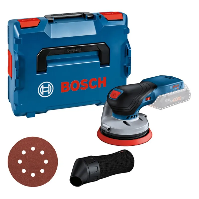 Bosch Bleu 0601372200 GEX 18V-125 Ponceuse excentrique professionnelle 125mm 18V sans batteries en L-Boxx