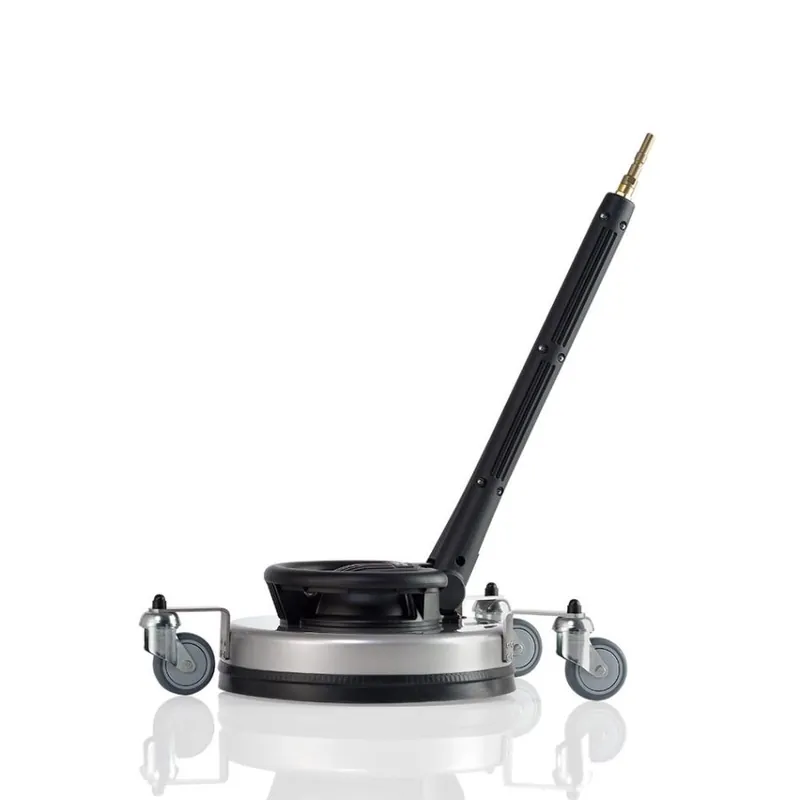 Kränzle Accessoires 41891 Nettoyeur rond UFO long en acier inoxydable 350 mm avec roues et buse à dégagement rapide D12 taille 045