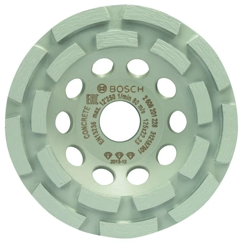 Bosch Bleu Accessoires 2608201228 Disque diamanté idéal pour béton 125 x 22,23 x 4,5 mm
