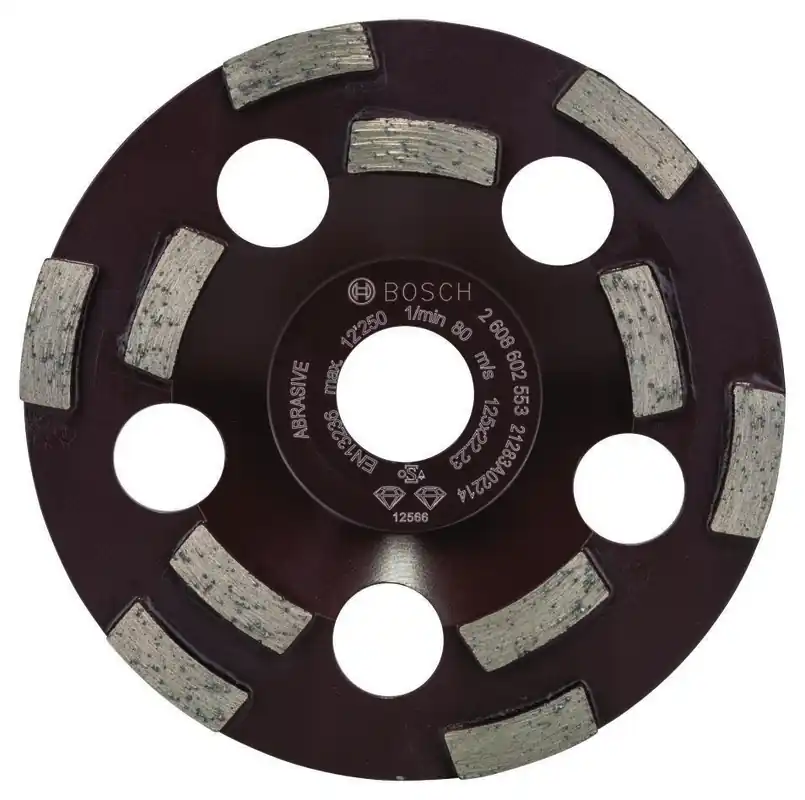 Bosch Bleu Accessoires 2608602553 Disque diamant Expert pour Abrasif 125 x 22,23 x 4,5 mm