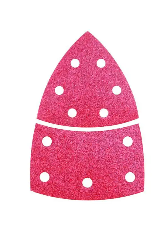 Bosch Bleu Accessoires 2608607408 Jeu de feuilles abrasives de 10 pièces C430 102 x 62, 93 mm, 80