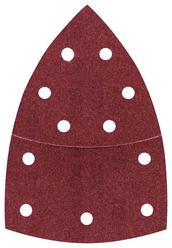 Bosch Bleu Accessoires 2608607410 Jeu de feuilles abrasives C430 de 10 pièces 102 x 62, 93 mm, 180