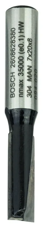 Bosch Bleu Accessoires 2608628380 Coupe-doigts, 8 mm, D1 7 mm, L 20 mm, G 51 mm 8 mm, D1 7 mm, L 20 mm, G 51 mm