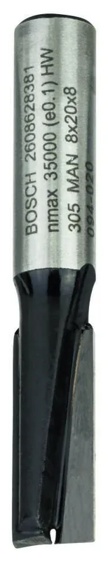 Bosch Bleu Accessoires 2608628381 Coupe-doigts, 8 mm, D1 8 mm, L 20 mm, G 51 mm 8 mm, D1 8 mm, L 20 mm, G 51 mm