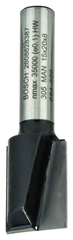 Bosch Bleu Accessoires 2608628387 Coupe-doigts, 8 mm, D1 15 mm, L 20 mm, G 51 mm 8 mm, D1 15 mm, L 20 mm, G 51 mm