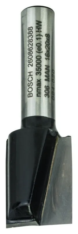 Bosch Bleu Accessoires 2608628388 Coupe-doigts, 8 mm, D1 16 mm, L 20 mm, G 51 mm 8 mm, D1 16 mm, L 20 mm, G 51 mm
