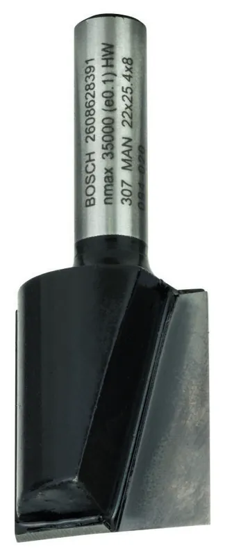Bosch Bleu Accessoires 2608628391 Coupe-doigts, 8 mm, D1 22 mm, L 25 mm, G 56 mm 8 mm, D1 22 mm, L 25 mm, G 56 mm