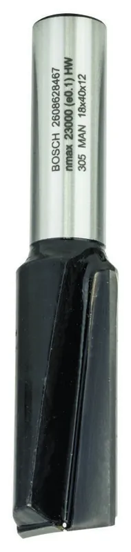 Bosch Bleu Accessoires 2608628467 Coupe-doigts, 12 mm, D1 18 mm, L 40 mm, G 81 mm 12 mm, D1 18 mm, L 40 mm, G 81 mm