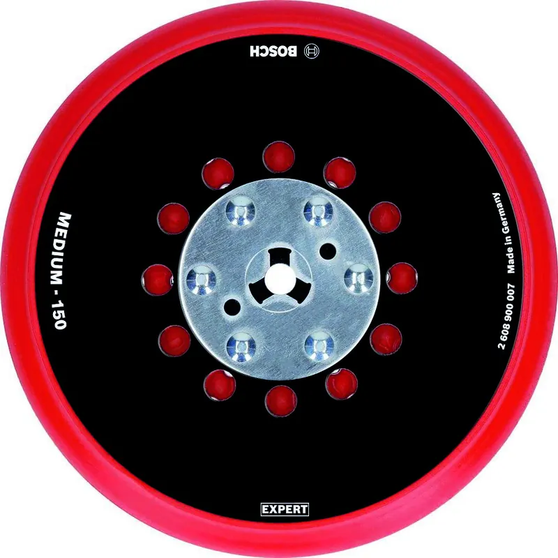 Bosch Bleu Accessoires 2608900007 Tampons d‘‘appui multi-trous Expert universel 150 mm, moyennement durs