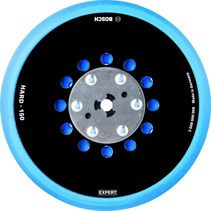 Bosch Bleu Accessoires 2608900008 Expert Tampons d‘‘appui multi-trous universel 150 mm, dur