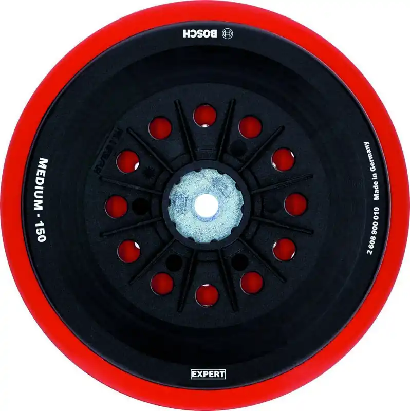 Bosch Bleu Accessoires 2608900010 Expert Tampons d‘‘appui multi-trous pour Bosch 150 mm, mi-dur