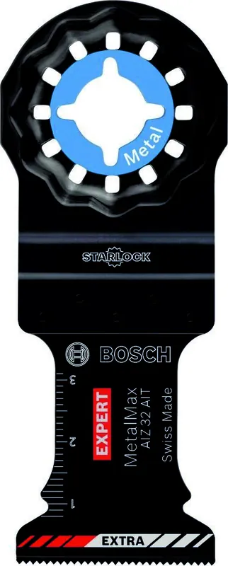 Bosch Bleu Accessoires 2608900016 Expert MetalMax AIZ 32 AIT lames de scie multitool 40 x 32 mm 10 pièces