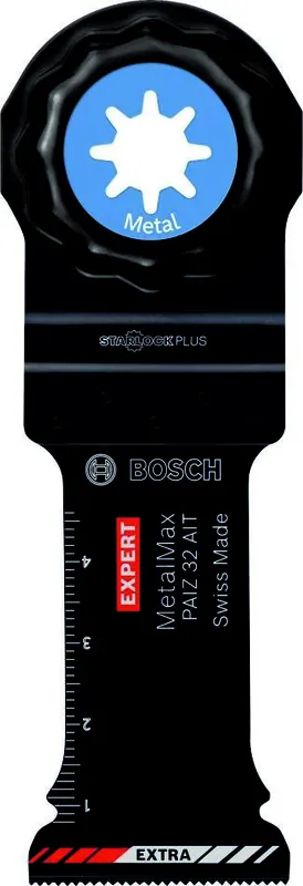 Bosch Bleu Accessoires 2608900020 Expert MetalMax PAIZ 32 AIT lame de scie multi-outils 50 x 32 mm 10 pièces