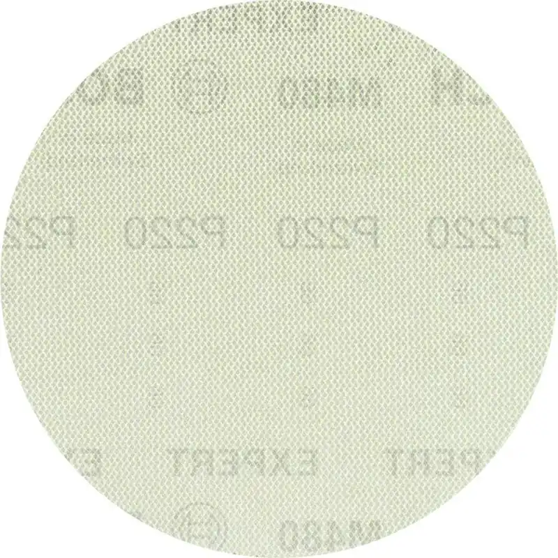 Bosch Bleu Accessoires 2608900676 Expert M480 filet de ponçage pour ponceuse excentrique 125 mm, K220 5 pièces