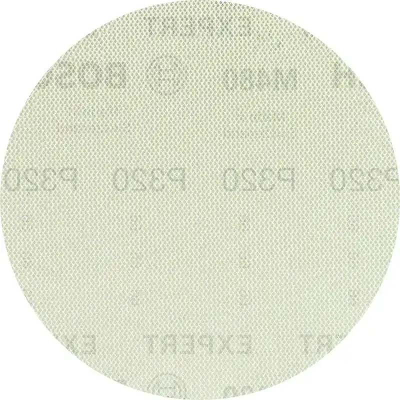 Bosch Bleu Accessoires 2608900678 Expert M480 filet de ponçage pour ponceuse excentrique 125 mm, K320 5 pièces