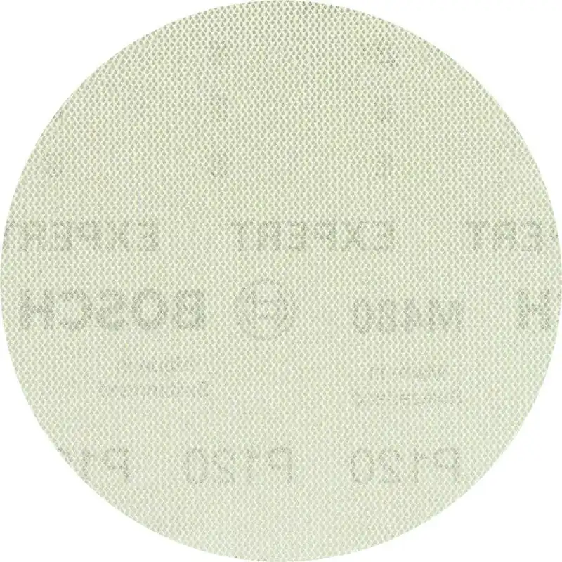 Bosch Bleu Accessoires 2608900682 Filet de ponçage Expert M480 pour ponceuses à orbite aléatoire 125 mm, K120 50 pièces