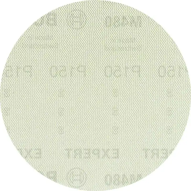 Bosch Bleu Accessoires 2608900683 Filet de ponçage Expert M480 pour ponceuses à orbite aléatoire 125 mm, K150 50 pièces