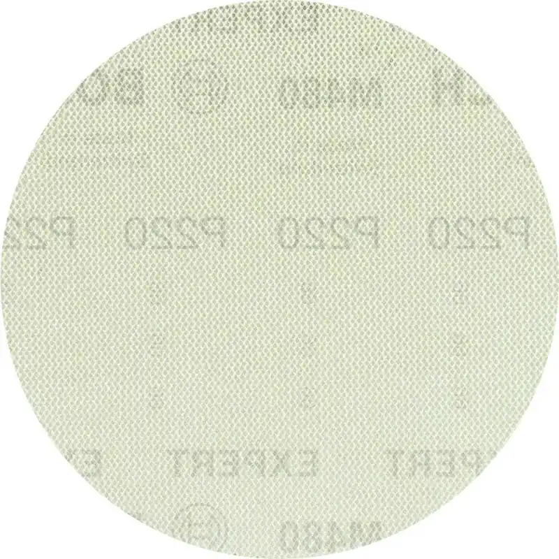 Bosch Bleu Accessoires 2608900685 Filet de ponçage Expert M480 pour ponceuses à orbite aléatoire 125 mm, K220 50 pièces