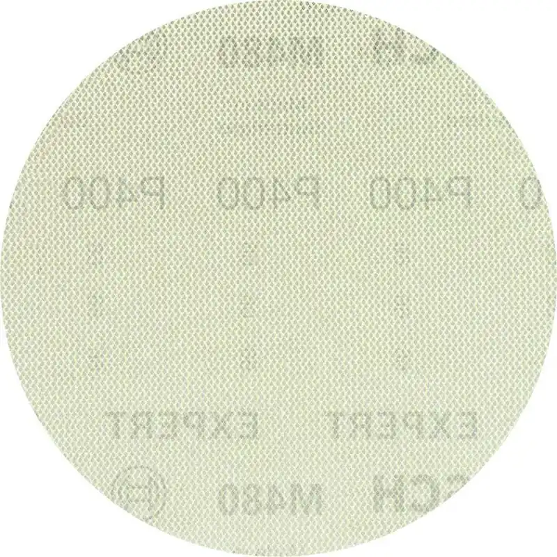 Bosch Bleu Accessoires 2608900688 Filet de ponçage Expert M480 pour ponceuses à orbite aléatoire 125 mm, K400 50 pièces