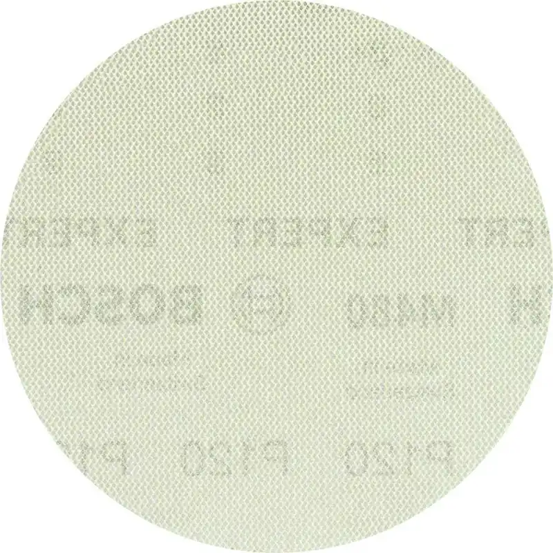 Bosch Bleu Accessoires 2608900691 Expert M480 filet de ponçage pour ponceuses excentriques 150 mm, K120 5 pièces