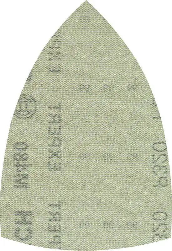 Bosch Bleu Accessoires 2608900732 Expert M480 filet de ponçage pour ponceuses multiples 100 x 150 mm, K320, 10 pièces