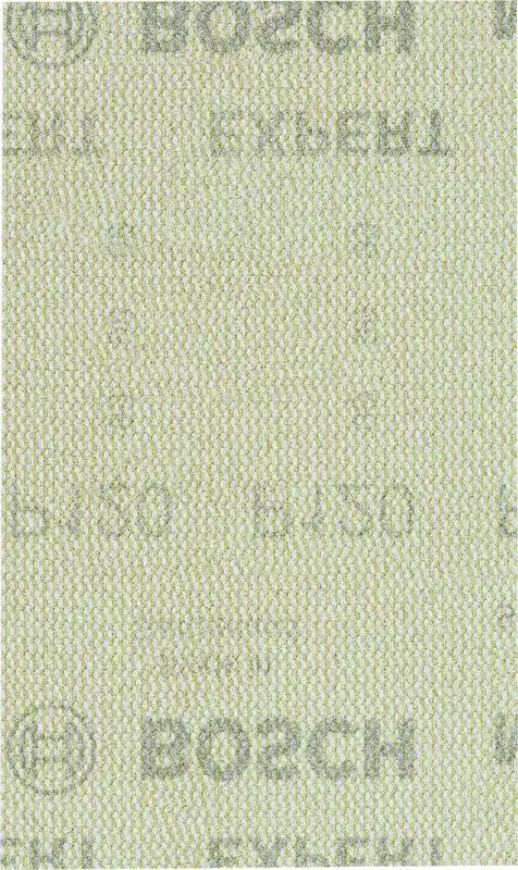 Bosch Bleu Accessoires 2608900736 Filet de ponçage Expert M480 pour ponceuses à orbite aléatoire 80 x 133 mm, K120, 10 pièces