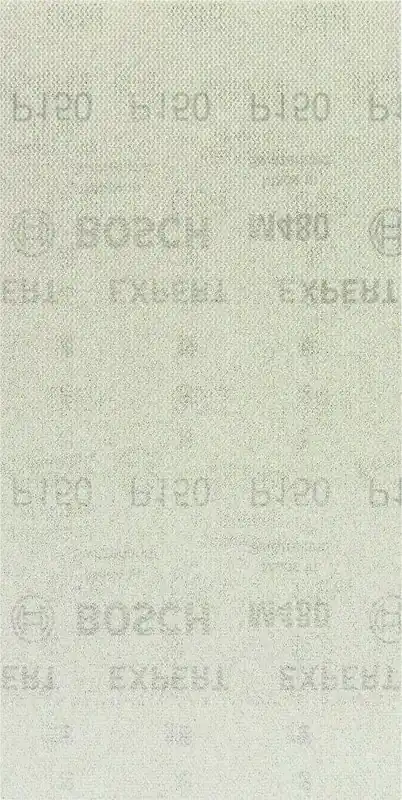 Bosch Bleu Accessoires 2608900764 Filet de ponçage Expert M480 pour ponceuses à orbite aléatoire 115 x 230 mm, K150, 10 pièces