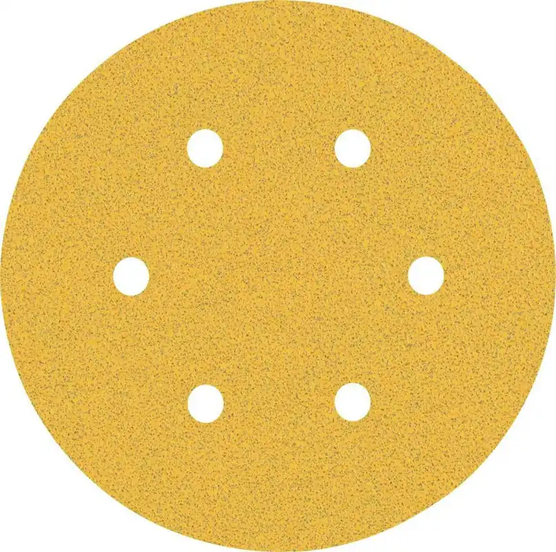Bosch Bleu Accessoires 2608900815 Expert C470 abrasif à 6 trous pour ponceuses excentriques 150 mm, K80 5 pièces