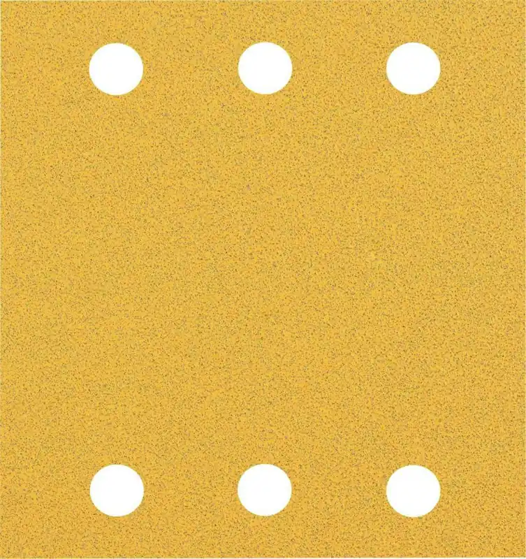 Bosch Bleu Accessoires 2608900892 Expert C470 Papier de verre à 6 trous 115 x 107 mm, K80 10 pièces