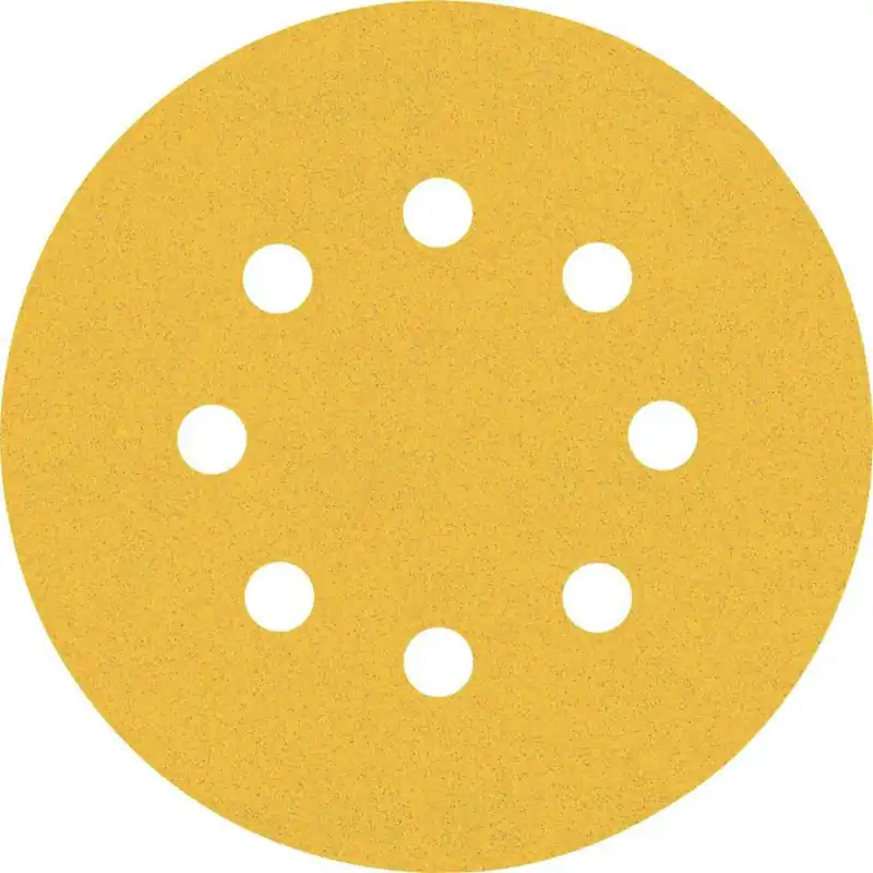 Bosch Bleu Accessoires 2608900912 Expert C470 Papier abrasif 8 trous pour ponceuse excentrique 125 mm, K120 50 pièces