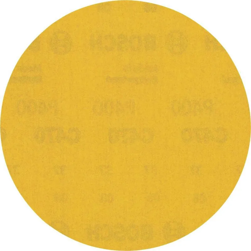 Bosch Bleu Accessoires 2608901156 Expert C470 papier abrasif sans trous pour meuleuses d‘angle et perceuses 125 mm, K400 50 pcs.