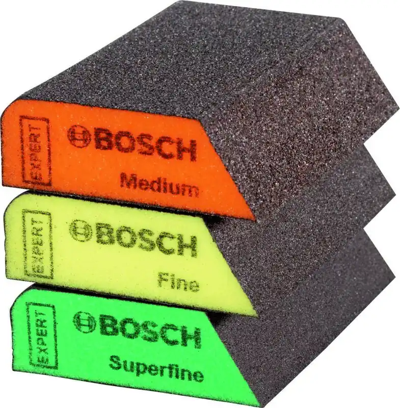 Bosch Bleu Accessoires 2608901174 Bloc combiné Expert S470 69 x 97 x 26 mm, M, F, SF 3 pièces