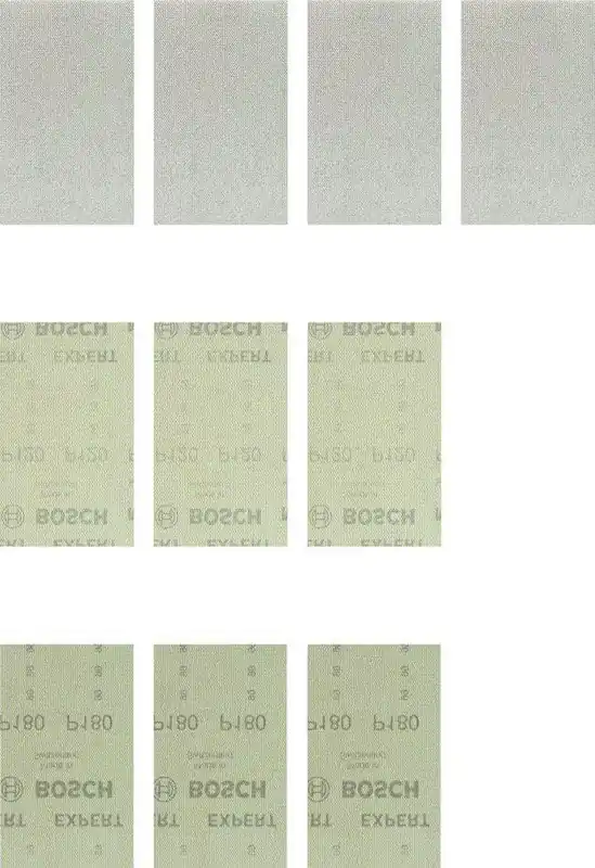 Bosch Bleu Accessoires 2608901205 Expert M480 set de ponçage 80 x 133 mm 10 pièces.