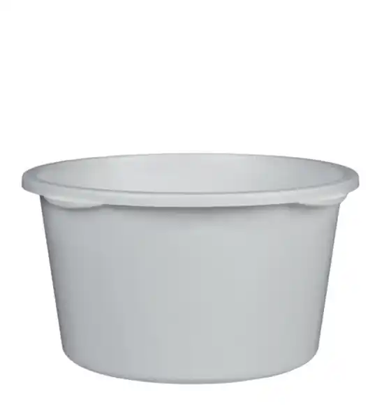 Little Jumbo 431106506 Bac à mortier PE 65 litres blanc