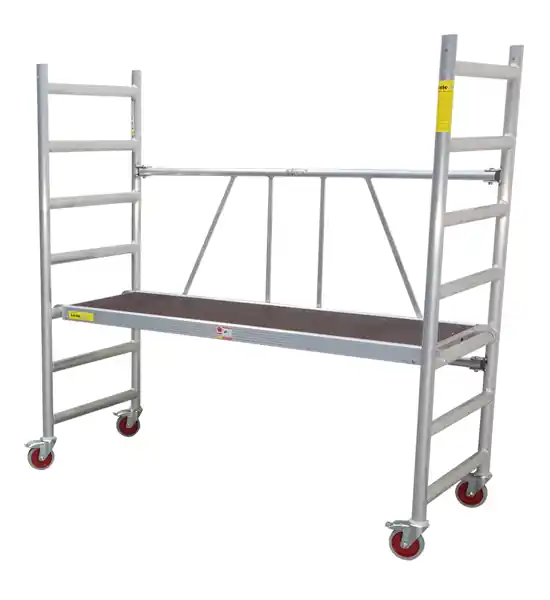 Little Jumbo 41400025 Echafaudage pliant 180 (LxlxH 2,50 x 0,74 x 1,85 mtr)