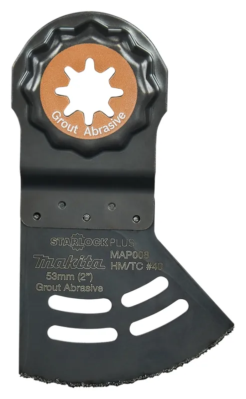 Makita Accessoires B-66391 MAP008 Cutter diamanté 53x40mm K40 starlock Plus lame pour outils multiples