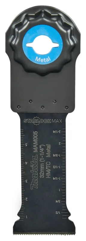Makita Accessoires B-66444 MAM005 Lame de scie plongeante 32x70mm acier inoxydable Starlock Max