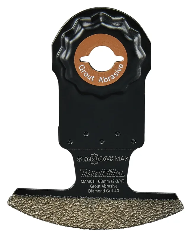 Makita Accessoires B-66519 MAM011 Coupe-segment diamanté 68x30mm K40 starlock Max lame multitool
