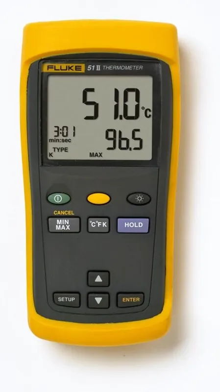 Fluke 1281142 51-2 50HZ Thermomètre numérique - 1 canal