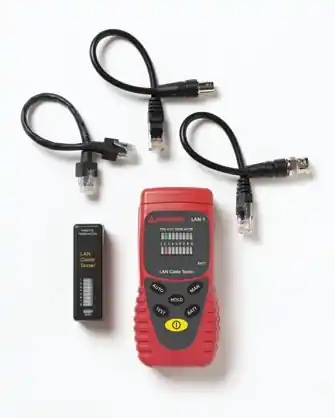 Beha-Amprobe 3052401 Testeur de câbles LAN-1 avec affichage LED